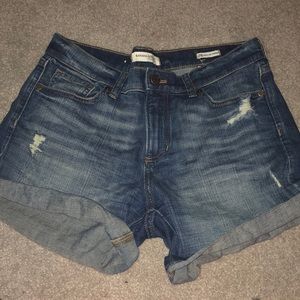 Banana Republic Denim Shorts Slightly Distressed